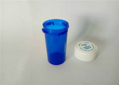 Trung Quốc Chống nước có thể đảo ngược Cap lọ, Blue 16DR nhựa Prescription Chai nhà cung cấp