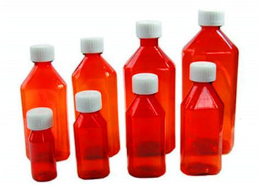 Trung Quốc Màu sắc mờ Chai thuốc lỏng, FDA cấp giấy chứng nhận Dược lỏng chai nhà cung cấp