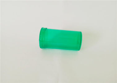 Trung Quốc Dược phẩm Pop Top Containers Translucent Green H70mm * D39mm an toàn không có cạnh sắc nét nhà cung cấp
