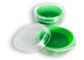 Thùng chứa tập trung silicone màu xanh lá cây, 5ml Polystyrene sáp tập trung container nhà cung cấp